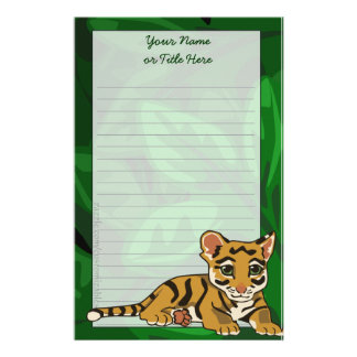 Tiger Stationery | Zazzle