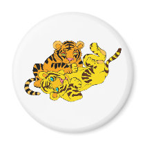 Tiger Cubs Playing