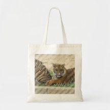 Tiger Cubs Tote Bag