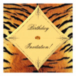 Tiger Design Birthday Invitation!