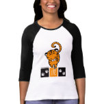 Tiger Design Ladies Shirt (more styles)