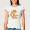Tiger drinking coffee-shirt