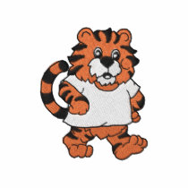 Tiger embroidered shirts by ZazzleEmbroidery Tiger embroidered shirts