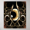 Tiger eye posters