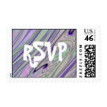 Tiger Eye Retro RSVP Stamps