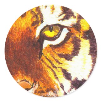 Tiger Eye Sticker sticker