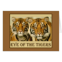 Tiger Eyes Card