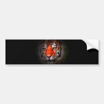 Tiger Face Bumper Stickers