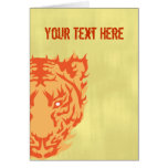 Tiger Face cards