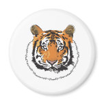 Tiger Face magnets