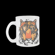 Tiger Face mugs