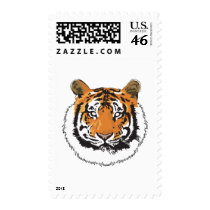 Tiger Face postage