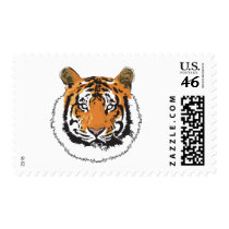 Tiger Face postage
