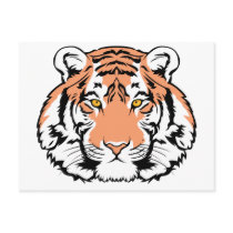 Tiger Face Post Cards