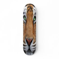 Tiger Face Skateboard by dduhaime55 Tiger Face Skateboard