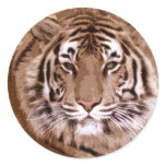 Tiger Face Sticker