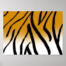 Tiger Fur Poster