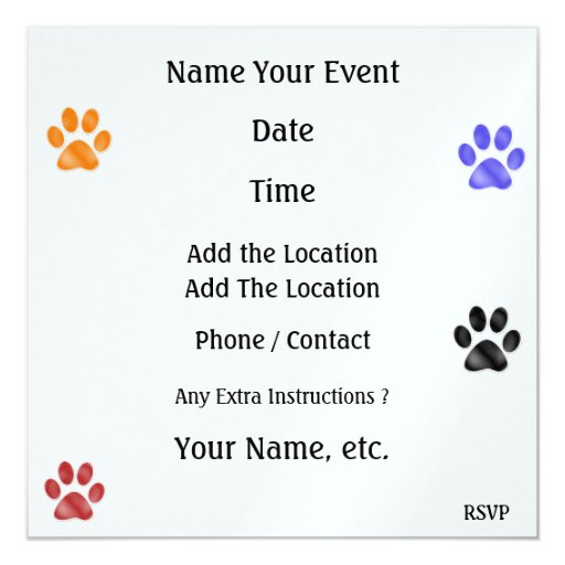 Tiger Graduation - SRF Custom Invitations