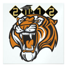 Tiger Graduation - SRF Personalized Invitation