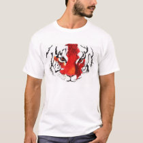Tiger Growl t-shirts