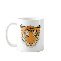 Tiger Head Mugs