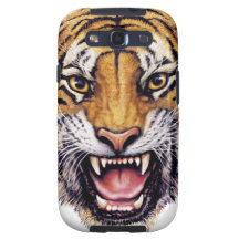 Tiger Head snarling.jpg Galaxy S3 Case