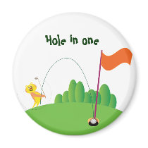 Tiger :: Hole in One magnets by adellaandmella Tiger :: Hole in One magnets