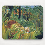 Tiger in a Tropical Storm (Surprised) Mouse Mat