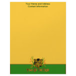 Tiger In The Grass Letterhead Design