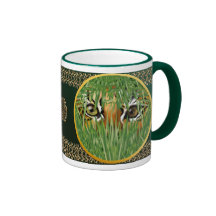 Tiger In The Grass Mug