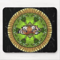 Tiger Kaleidoscope mousepads