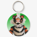 Tiger Keychain by Swazzle Tiger Keychain