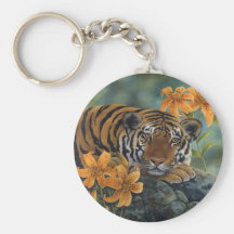 Tiger Keychain