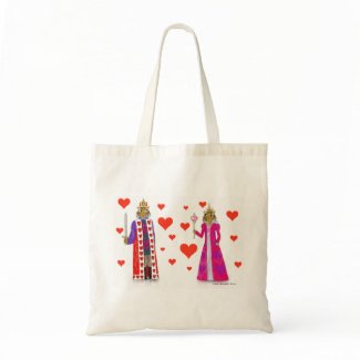 Tiger King and Queen of Hearts bag