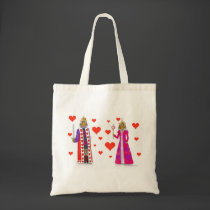 Tiger King and Queen of Hearts bags