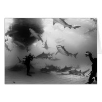 Tiger & Lemon Shark notecard cards