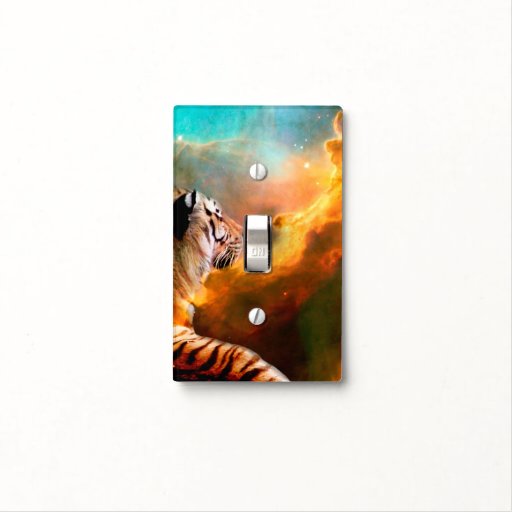 Tiger Light Switch Cover | Zazzle