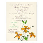 Tiger Lilies (Post-Wedding Reception Invitation