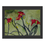 tiger lilies, fine art, print, painting, art,