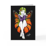 Tiger Lillith Flower Fairy Card