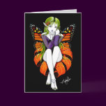 Tiger Lillith Flower Fairy Card