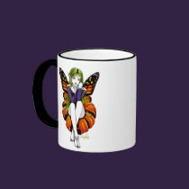 "Tiger Lillith" Gothic Flower Fairy Art Mug