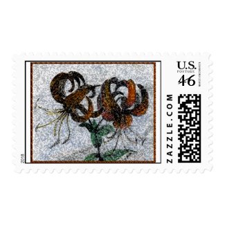 Tiger Lilly Postage stamp