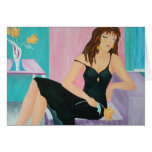 Tiger Lily Art Card