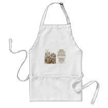 Tiger-Lily Can Talk Worth Talking To (Wonderland) Apron