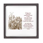 Tiger-Lily Can Talk Worth Talking To (Wonderland) Premium Jewelry Box
