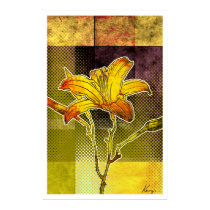 Tiger Lily Print by karyn_lewis Tiger Lily Print