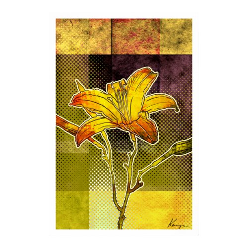 Tiger Lily Print print