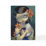"Tiger Lily, Tiger Nautilus" Greeting Card "Tiger Lily, Tiger Nautilus" Greeting Card