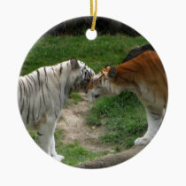 Tiger Love Ornament ~ Tigers ornaments